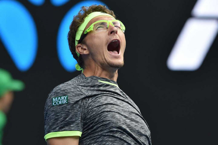 Istomin mengalahkan Djokovic lewat permainan lima set.