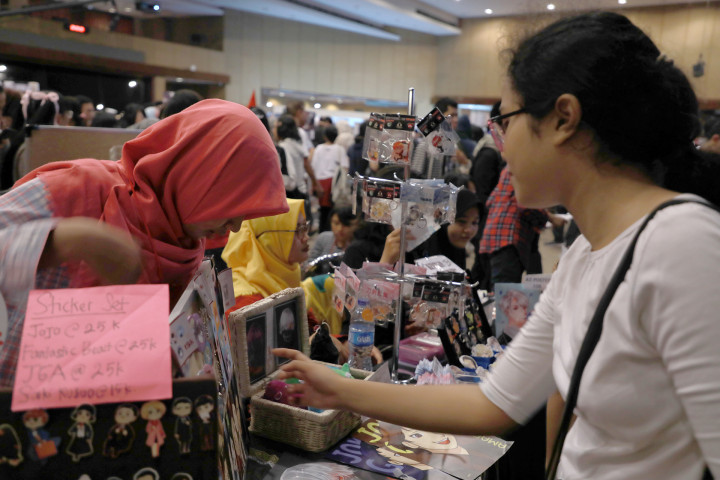 Suasana di booth Comifuro 8