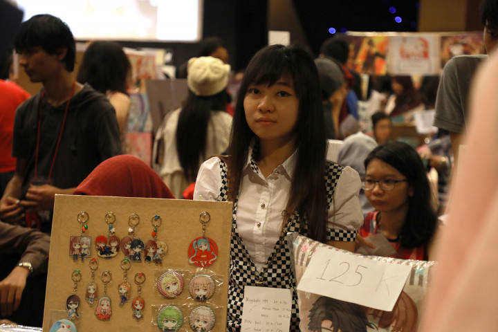 Suasana di booth Comifuro 8