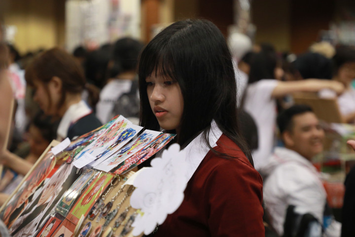 Suasana di booth Comifuro 8