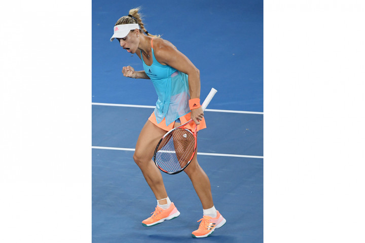 Kerber menyerah mudah langsung dua set 2-6, dan 3-6, atas petenis ranking 35 dunia tersebut.