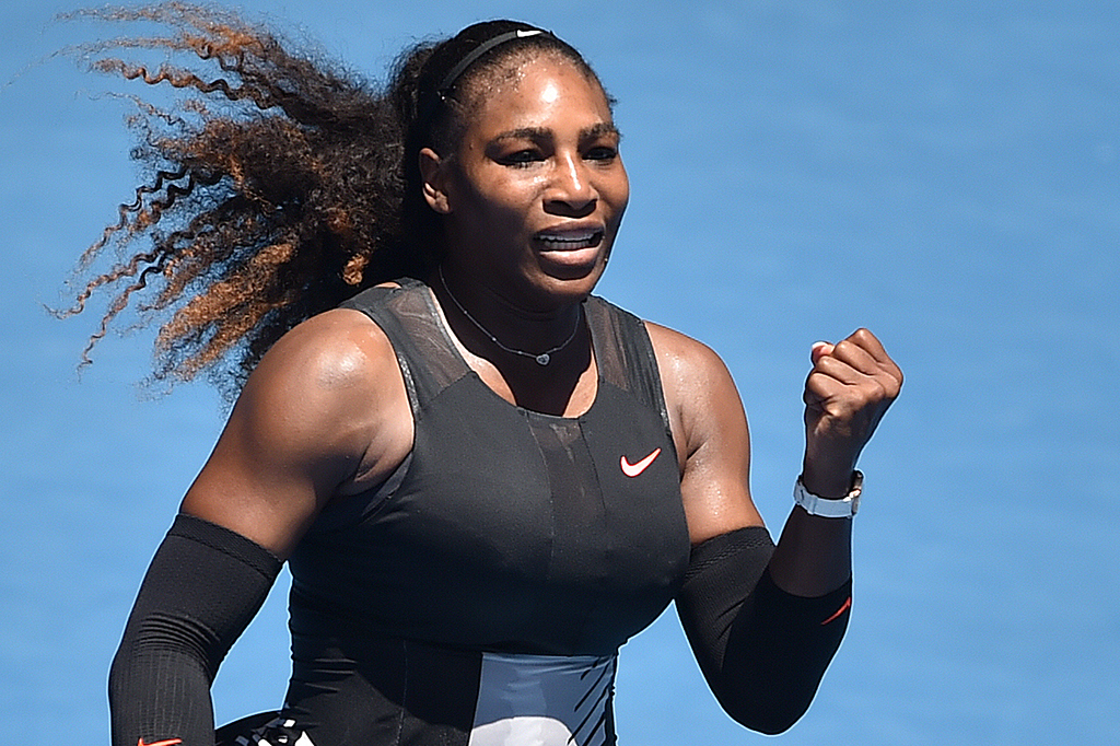 Di partai perempat final, Serena akan menghadapi Johanna Konta.