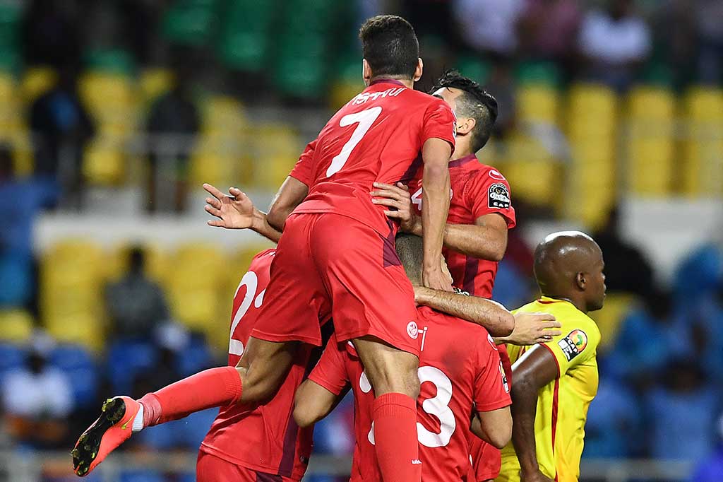 Gol Taha Yassine Khenissi pada menit ke-36 membuat kedudukan menjadi 3-0 untuk Tunisia, sebelum Knowledge Musona memperkecil ketertinggalan menjadi 1-3.