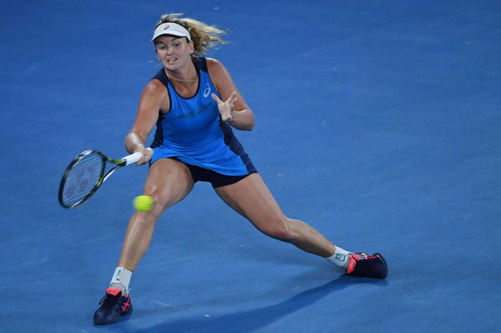 Petenis Amerika Serikat berusia 25 tahun, Coco Vandeweghe yang sebelumnya menghentikan langkah petenis nomor satu dunia Angelique Kerber pada 16 besar, mengendalikan permainan sejak game ketujuh set pertama saat dia meraih 'break' pertamanya.