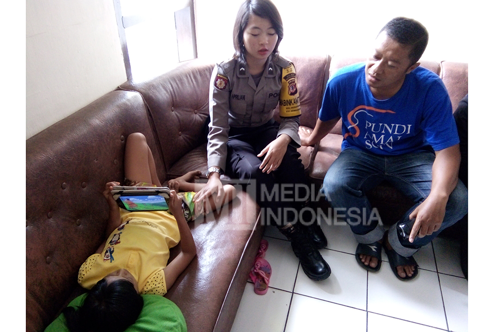 Sementara itu, anak korban penculikan dalam kondisi sehat.