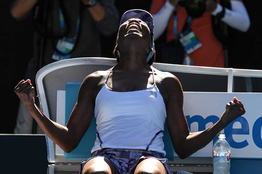 Di partai puncak Venus berpeluang menghadapi adiknya, dengan syarat Serena Williams berhasil mengalahkan Mirjana Lucic-Baroni.