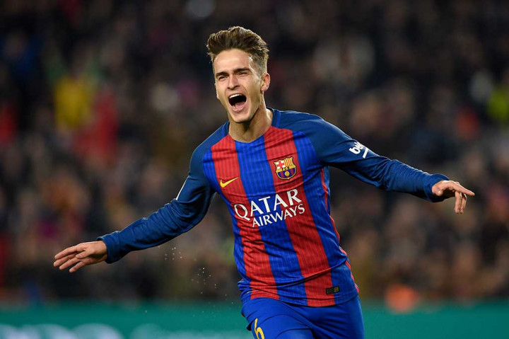 Denis Suarez membawa Barcelona memimpin setelah mencetak gol pembukaan pada menit ke-17.