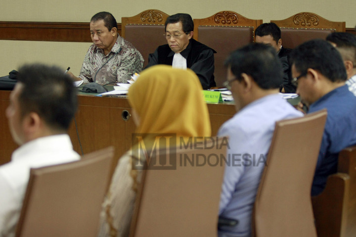 Amran Jalani Sidang Lanjutan Kasus Suap Kemen PUPR