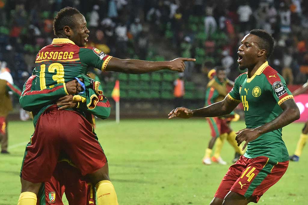 Christian Bassogog memastikan kemenangan timnya menjadi 2-0 pada masa injury time.