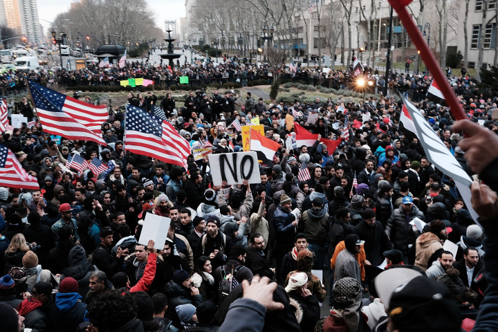 New York merupakan pusat komunitas Muslim asal Afrika dan Asia. Di sana warga keturunan Yaman banyak yang berprofesi sebagai pedagang.
