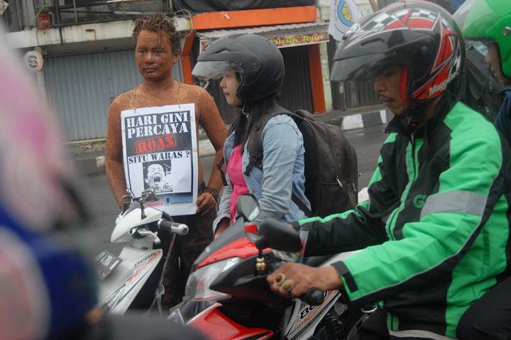 Pokja Wartawan Depok Gelar Kampanye Anti <i>Hoax</i>