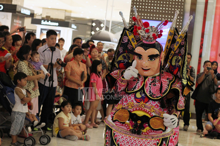 Ondel-ondel Taiwan Meriahkan Cap Go Meh di Neo Soho