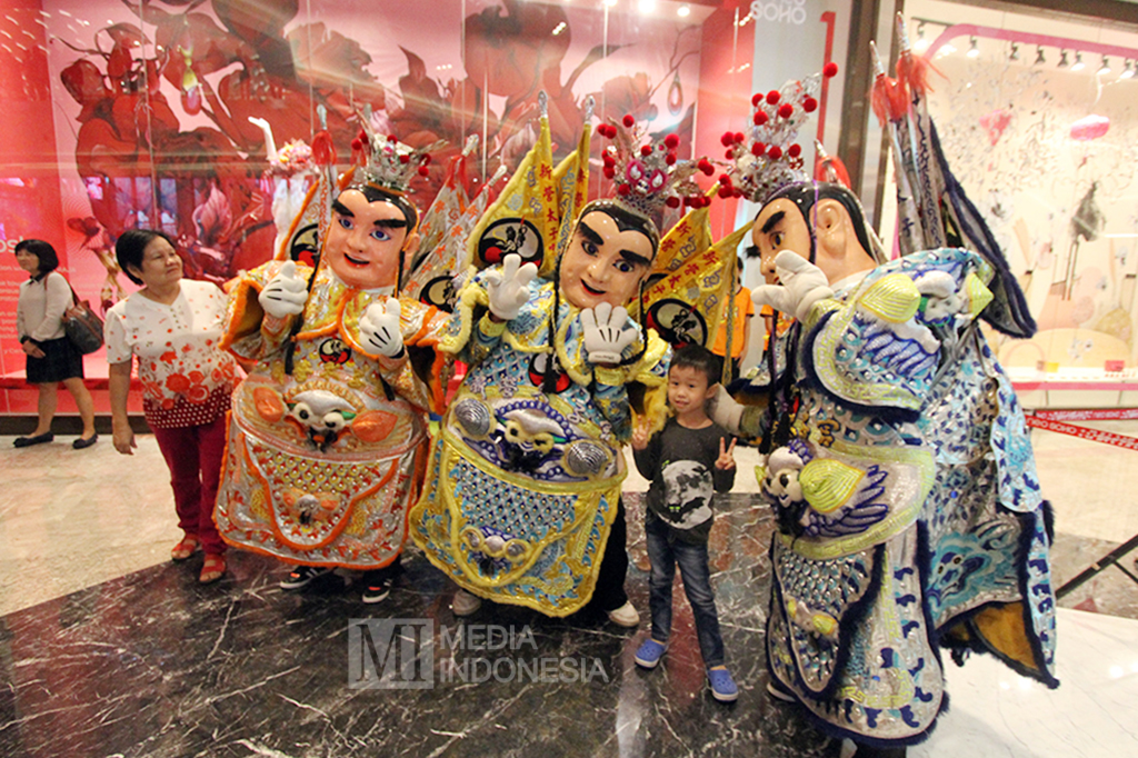 Ondel-ondel Taiwan Meriahkan Cap Go Meh di Neo Soho