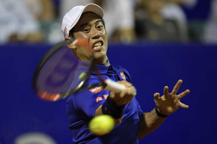 Namun set kedua dan ketiga Nishikori meraih kemenangan 6-2 dan 6-2.