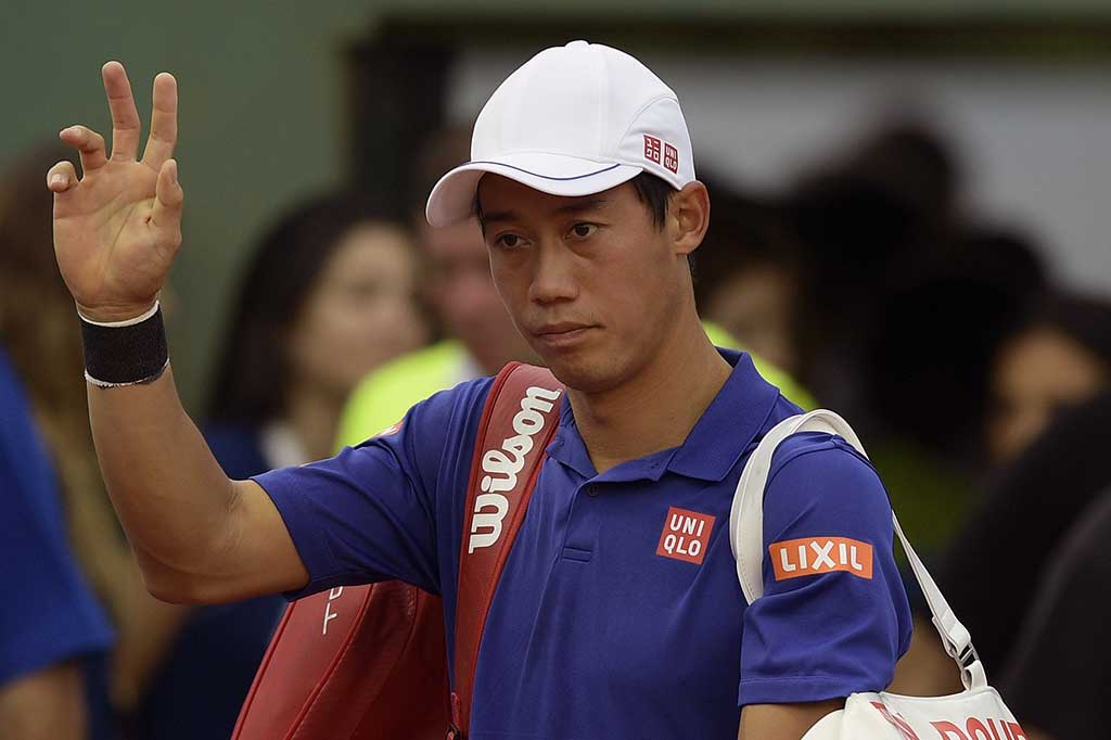 Di babak empat besar petenis Jepang tersebut akan menghadapi pemenang antara Carlos Berlocq dari Argentina atau Thiago Monteiro dari Brasil. 