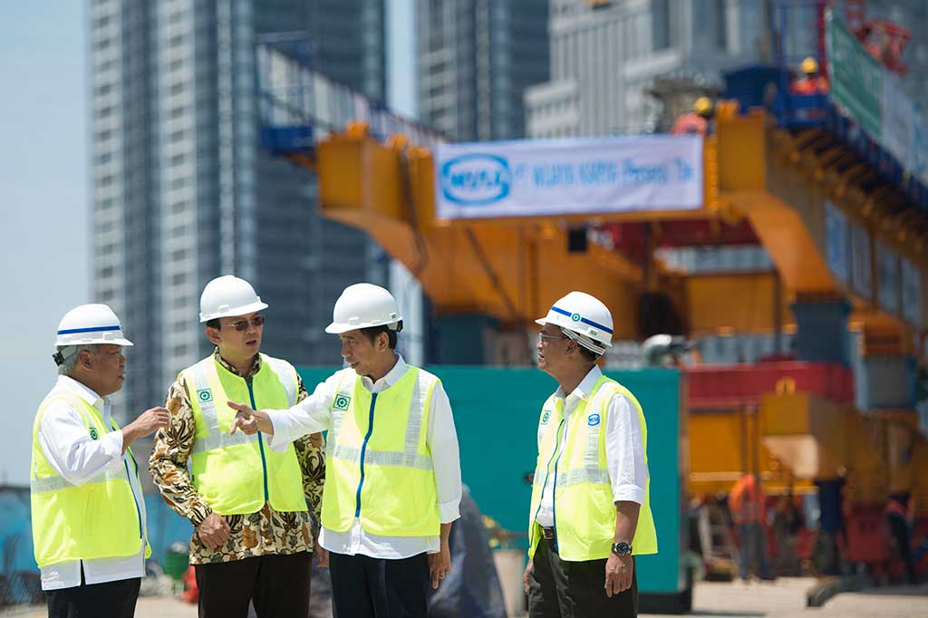 Presiden menyatakan Simpang Susun Semanggi akan mengurangi kemacetan di area tersebut hingga 30-40 persen dari sebelumnya.