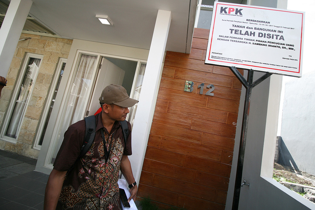 Rumah dengan type 60/105 ini dibeli tersangka pada tahun 2015 dengan harga sekitar Rp600 juta.