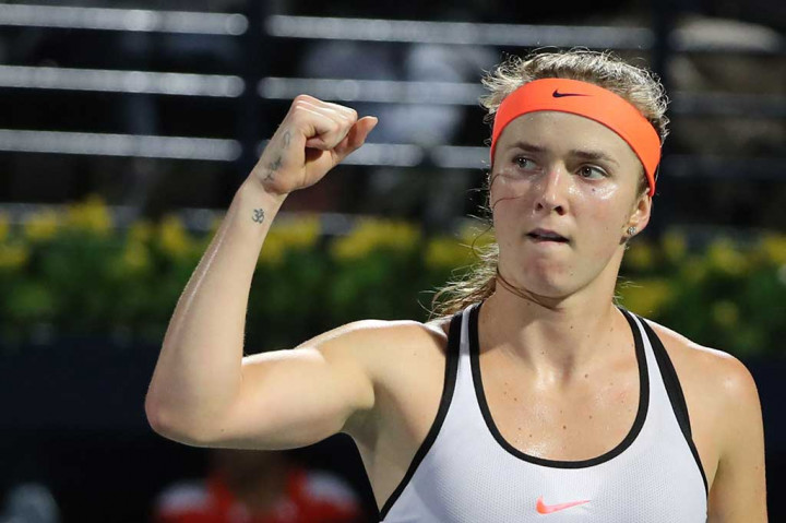 Svitolina di babak final akan menghadapi Caroline Wozniacki dari Denmark.