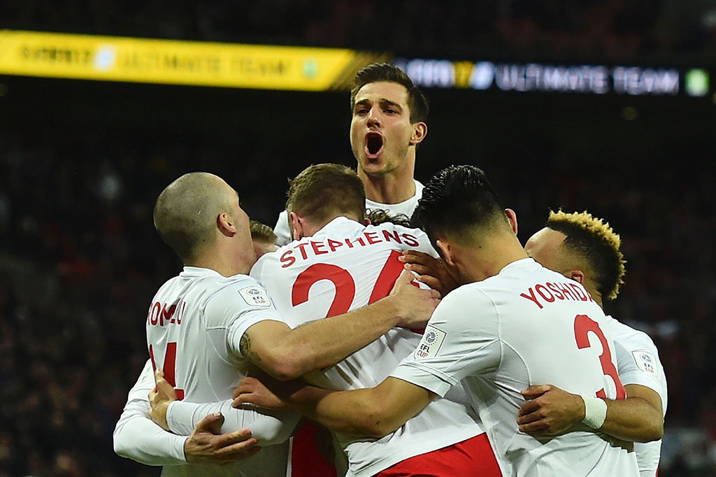 Tiga menit babak kedua berjalan Southampton menyamakan kedudukan kembali lewat Gabbiadini.