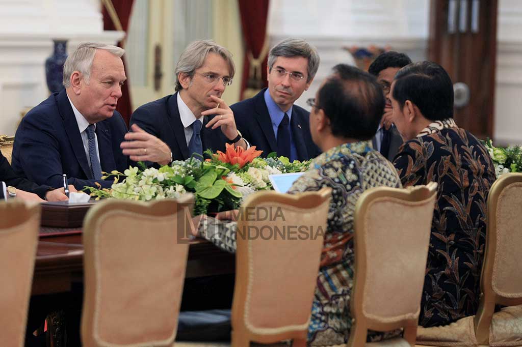 Kunjungan bilateral Menlu Prancis tersebut juga bertujuan memperkuat hubungan kerja sama kedua negara.