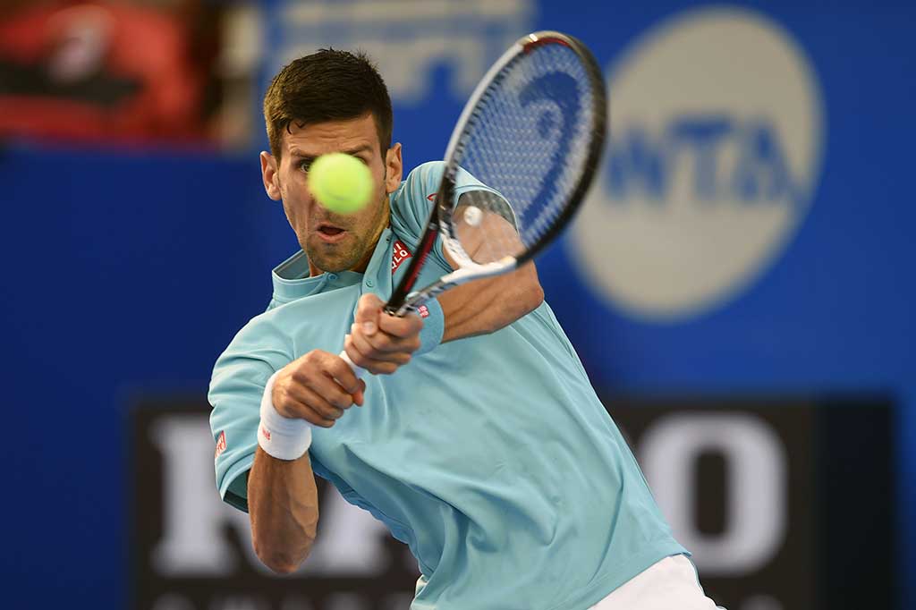 Petenis Serbia Novak Djokovic kembali bermain sejak kalah dari petenis  Uzbekistan Denis Istomin di babak kedua Australia Terbuka pada 19 Januari lalu.