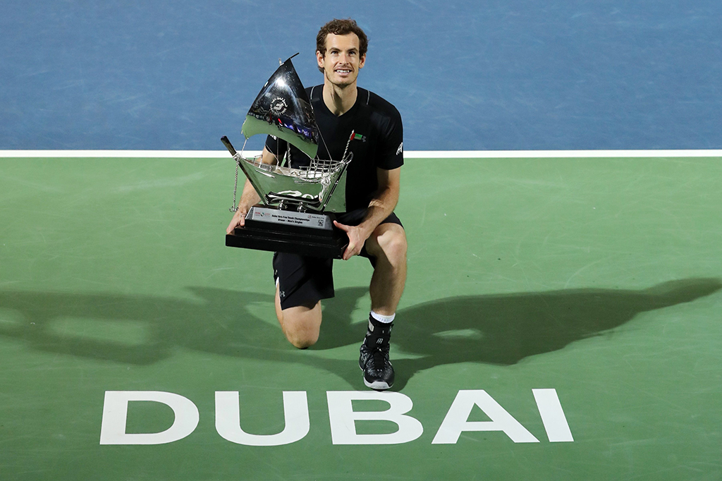 Sebelumnya, petenis nomor 1 dunia tersebut gagal meraih gelar di awal musim setelah kandas dari Mischa Zverev di Australia Terbuka 2017.