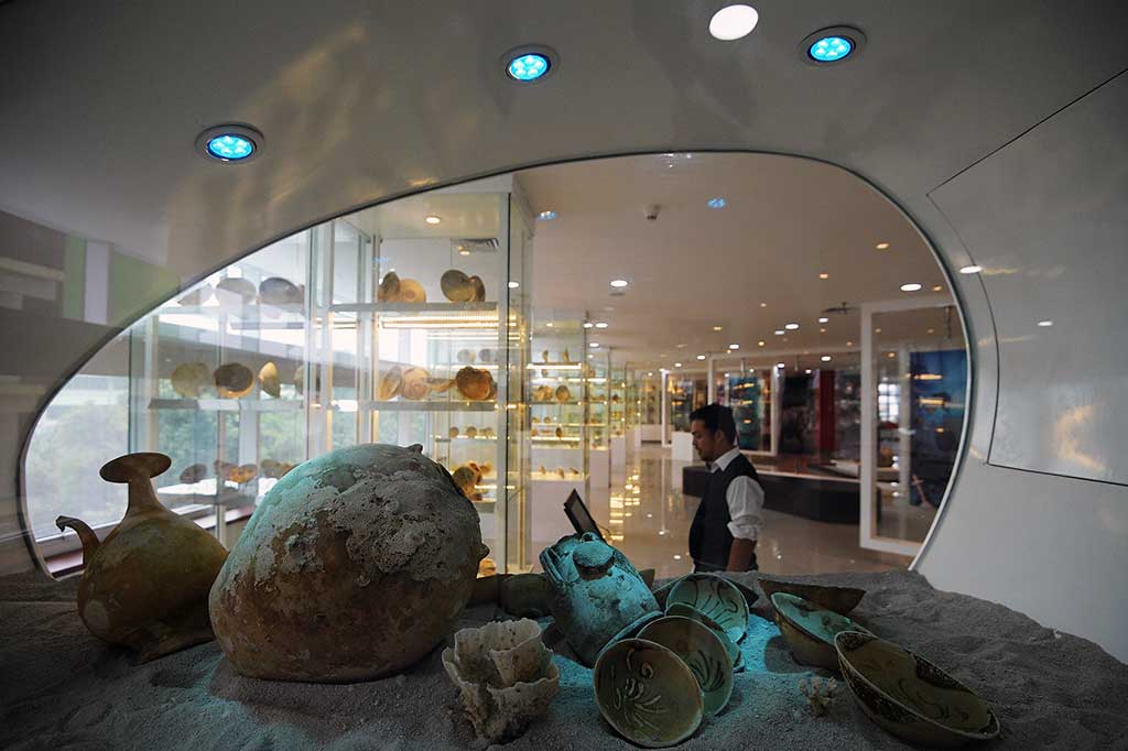 Barang Muatan Kapal Tenggelam Dipamerkan