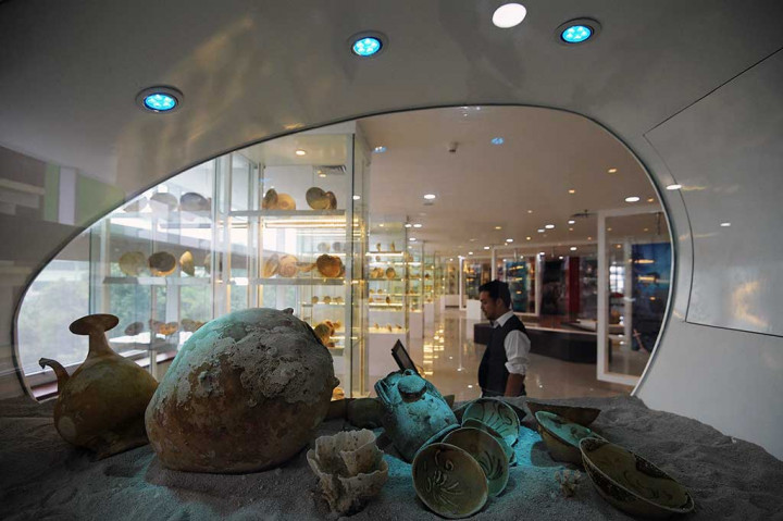 Barang Muatan Kapal Tenggelam Dipamerkan