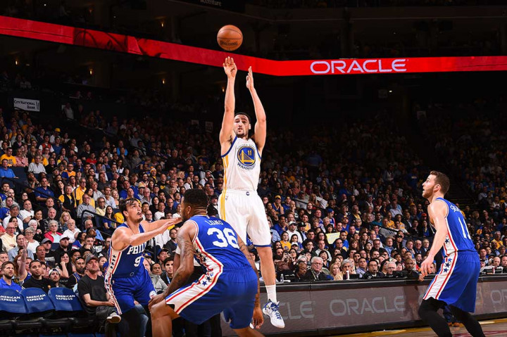 Sementara itu Klay Thompson menyumbang 28 poin untuk Warriors.