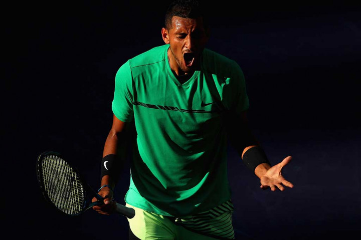 Sementara itu di babak selanjutnya Kyrgios akan menghadapi pemenang antara Roger Federer melawan Rafael Nadal.