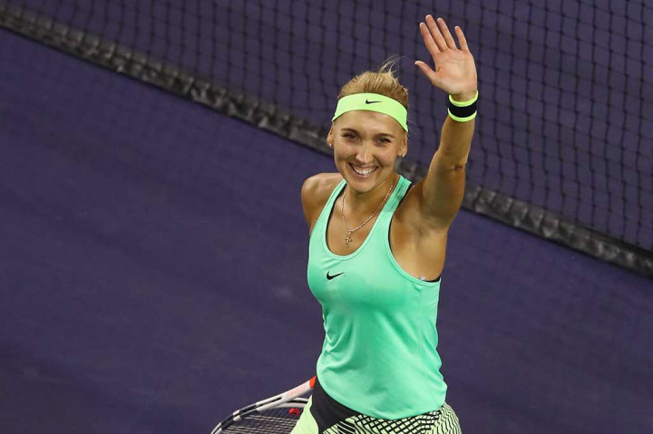 Bagi Vesnina ini merupakan final pertamanya di Indian Wells. 