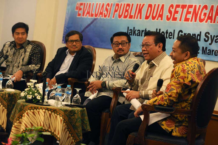 Survei Indo Barometer dilakukan di 34 provinsi pada 4-14 Maret 2017 dengan jumlah responden 1.200 orang dengan 'margin error' sebesar kurang lebih 3,0%.