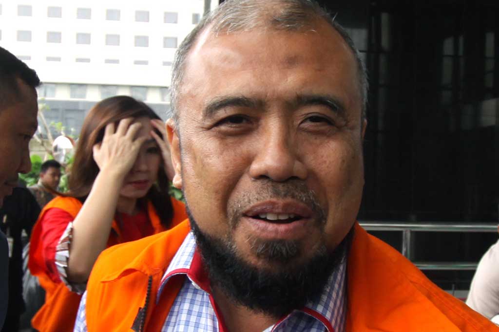 Patrialis Akbar diperiksa sebagai saksi kasus dugaan suap terkait permohonan uji materi Undang Undang Nomor 41 Tahun 2014 tentang Peternakan dan Kesehatan Hewan dengan tersangka Basuki Hariman.