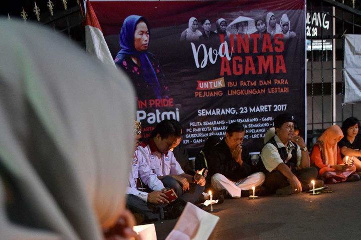 Aktivis Gelar Doa Bersama untuk Ibu Patmi