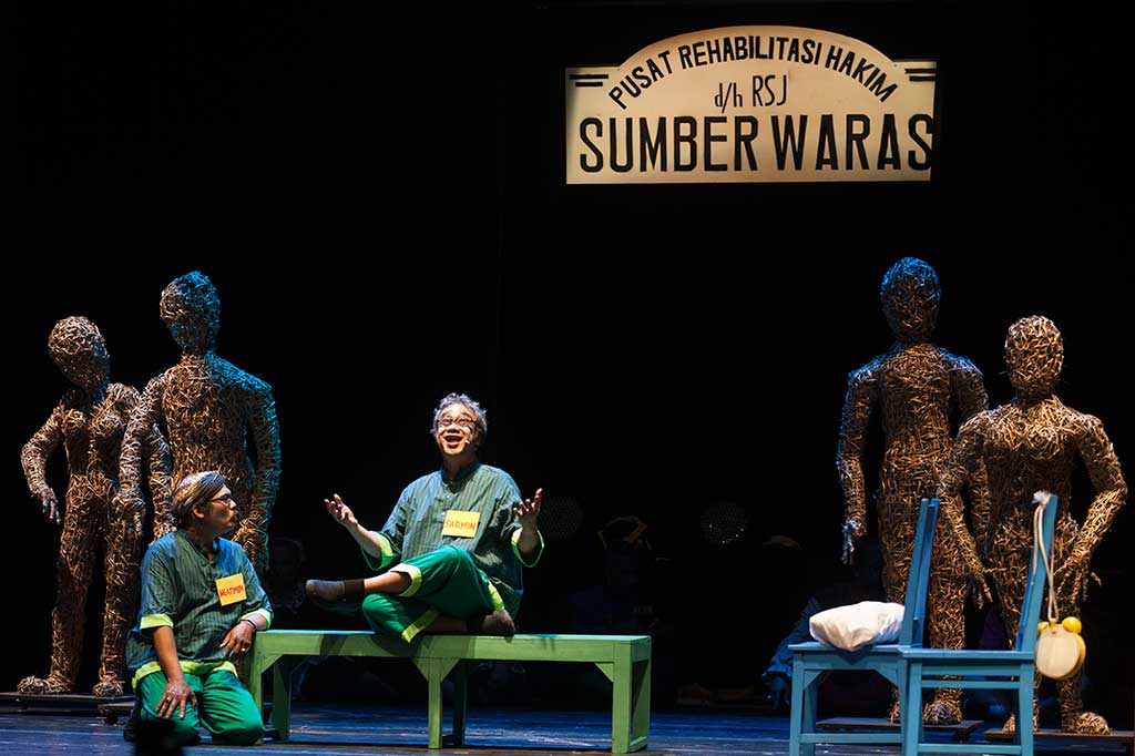 Teater Gandrik Pentaskan Lakon 'Hakim Sarmin'