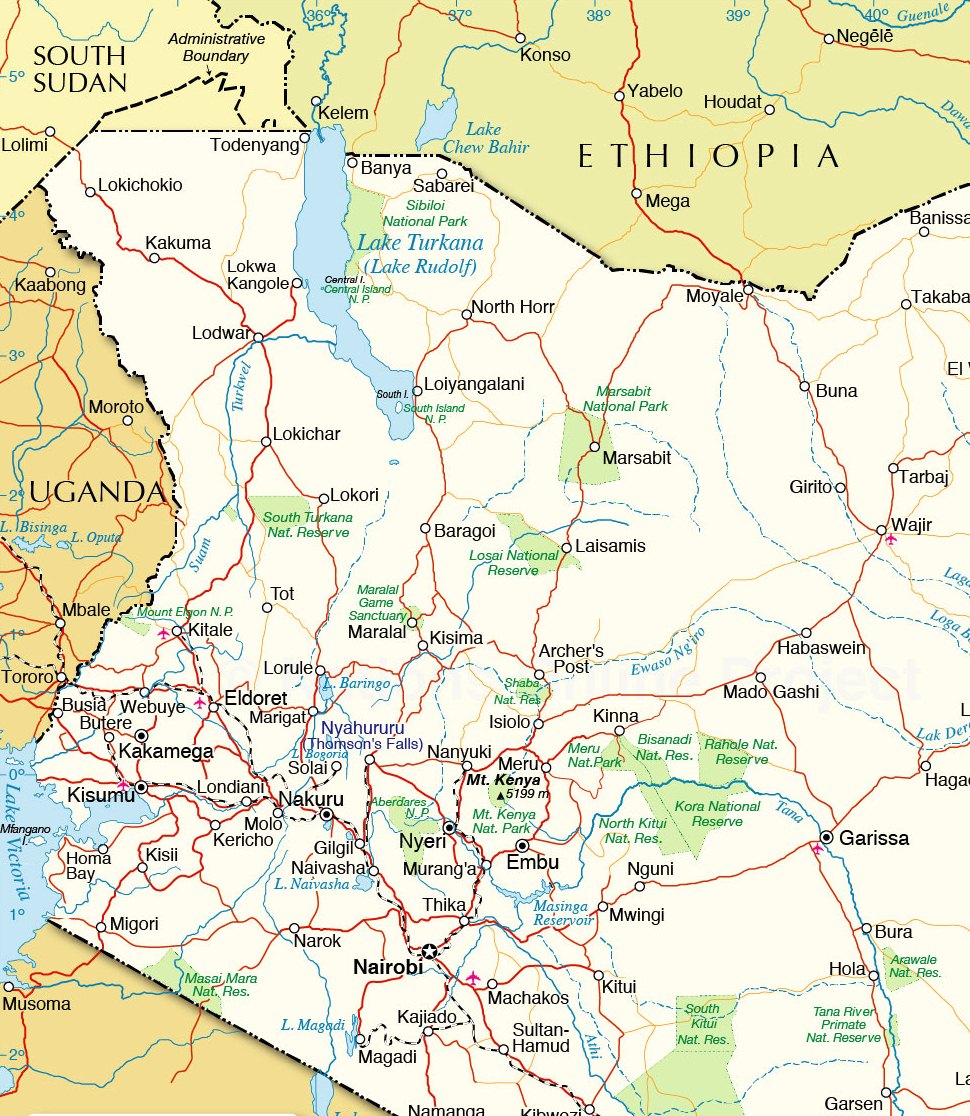 Hanya sebagian kecil Danau Turkana yang berada di wilayah Ethiopia. Sebagian besar sisanya ada di Kenya. Warga di perbatasan dua negara sama-sama nelayan yang miskin. (Wikipedia)