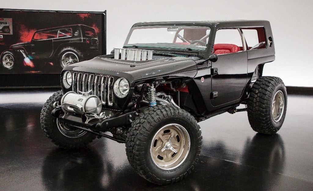 Quicksand Concept mengadopsi gaya hot-rod klasik. Dibuat untuk ngebut di medan pasir, maka groundclearancenya lebih pendek dibanding varian lain.