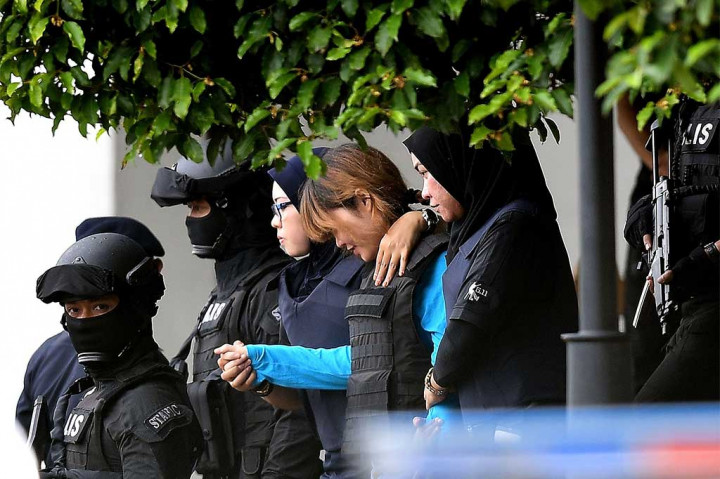 Pengawalan ketat juga terlihat saat terdakwa lainnya Doan Thi Huong (WN Vietnam) tiba di Mahkamah Sepang Selangor, Kamis.