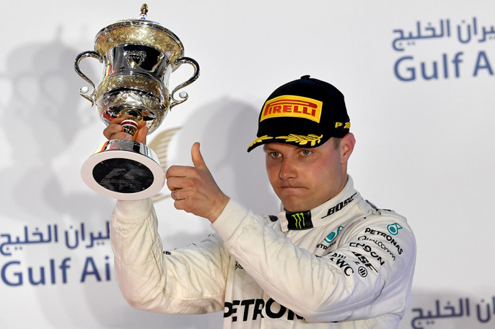 Sementara, Valtteri Bottas finis di urutan ketiga.