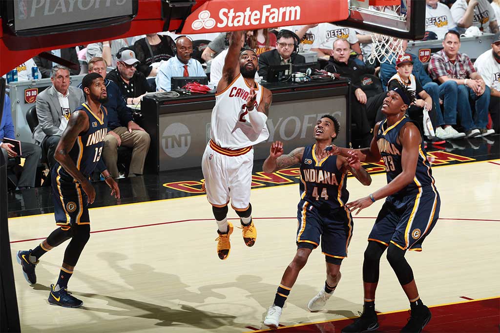 Pada laga yang digelar di Quicken Loans Arena di Cleveland, Ohio, tersebut Kyrie Irving menjadi penyumbang poin terbanyak untuk tuan rumah. Irving selesai dengan 37 poin.