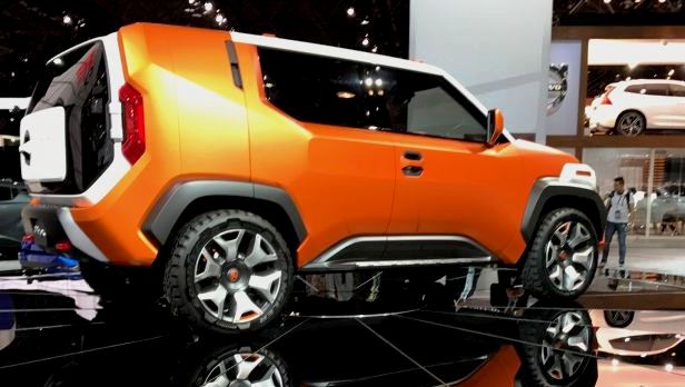 Bintang di booth Toyota adalah FT-4X Concept. Interior small SUV 'reinkarnasi' Land Cruiser FJ series digarap oleh The North Face, produsen perlengkapan outdoor ternama.