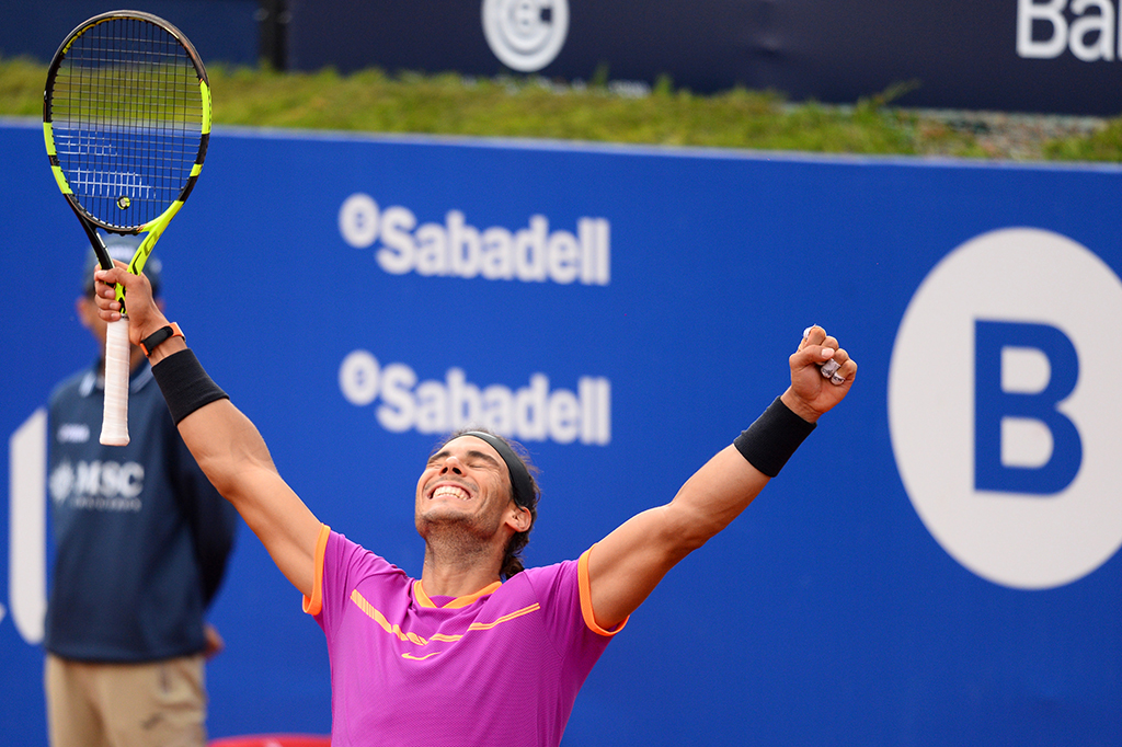 Sebelumnya, Nadal juga meraih gelar Monte Carlo Masters untuk kesepuluh kalinya.