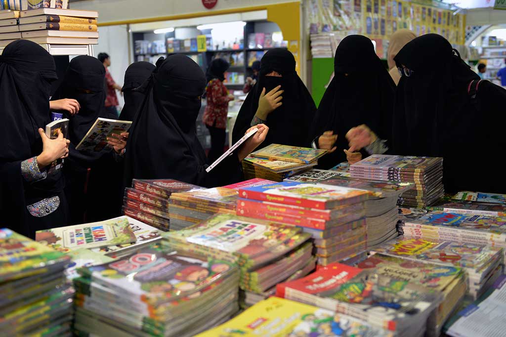 Ribuan judul buku-buku Islam pilihan yang berkualitas tersedia dalam pameran tersebut.