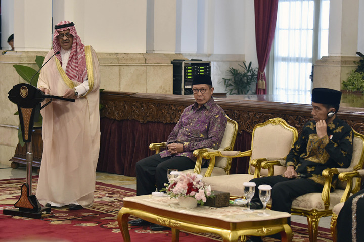 Kunjungan Pangeran Khalid bin Abdul Aziz tersebut dalam rangka menghadiri Musabaqah Hafalan Alquran dan Hadits Pangeran Sultan bin Abdul Aziz Al Saud Tingkat ASEAN dan Pasifik ke-8.