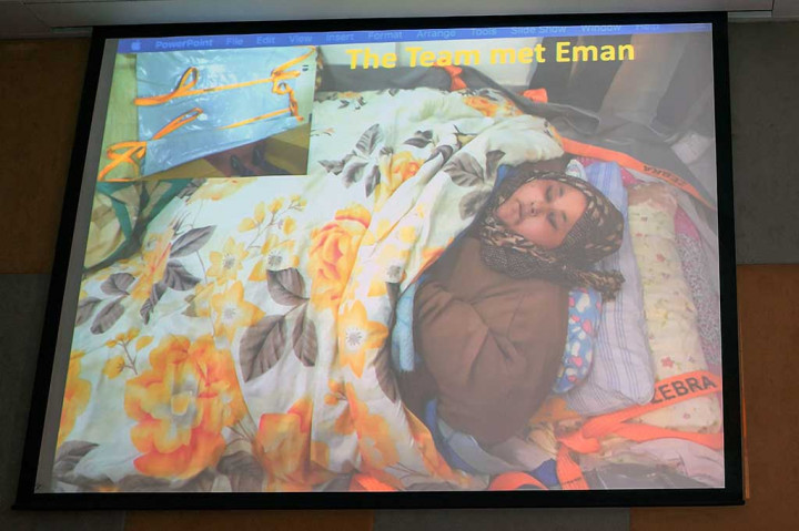 Eman Ahmed Abd El Aty yang beratnya lebih dari 500 kilogram diterbangkan ke Mumbai untuk operasi pada Februari lalu.