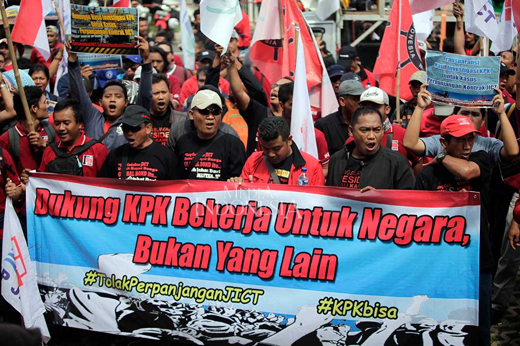 Pekerja JICT Minta KPK Usut Kasus Pelindo II