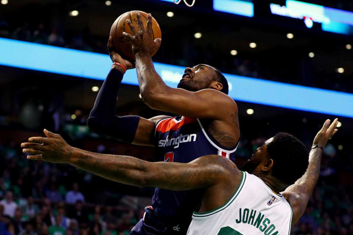John Wall memimpin Wizards dengan koleksi 21 angka, dan Bradley Beal memasukkan 16 angka.