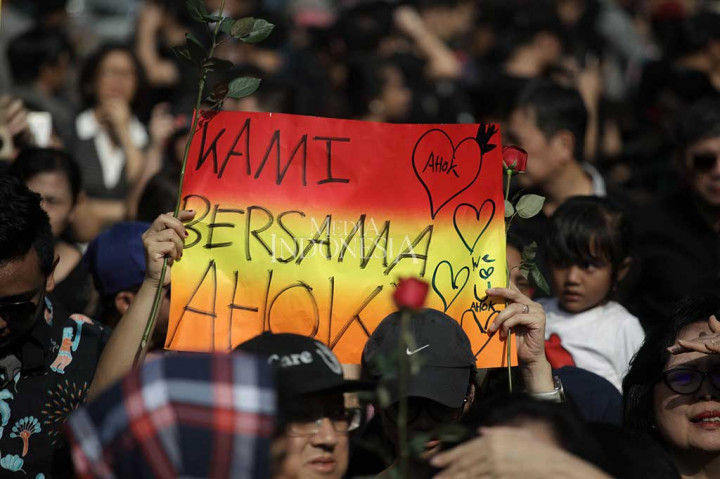 Dalam aksinya mereka menyuarakan keadilan, meminta pembebasan terpidana kasus dugaan penodaan agama Ahok, dan mempertahankan Pancasila dan keutuhan NKRI, serta menciptakan kedamaian.