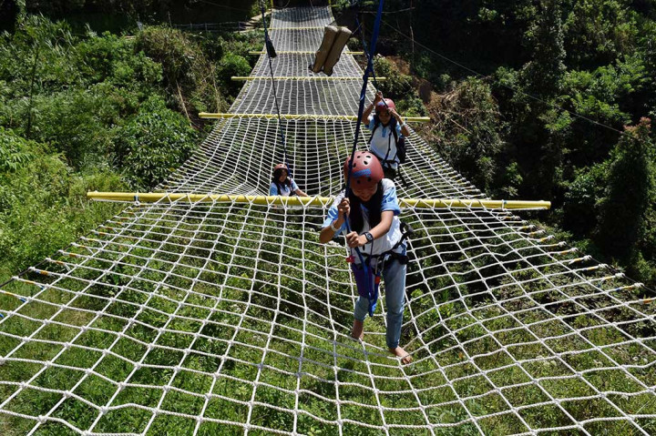 Ayo Uji Adrenalin di Objek Wisata Sidomukti
