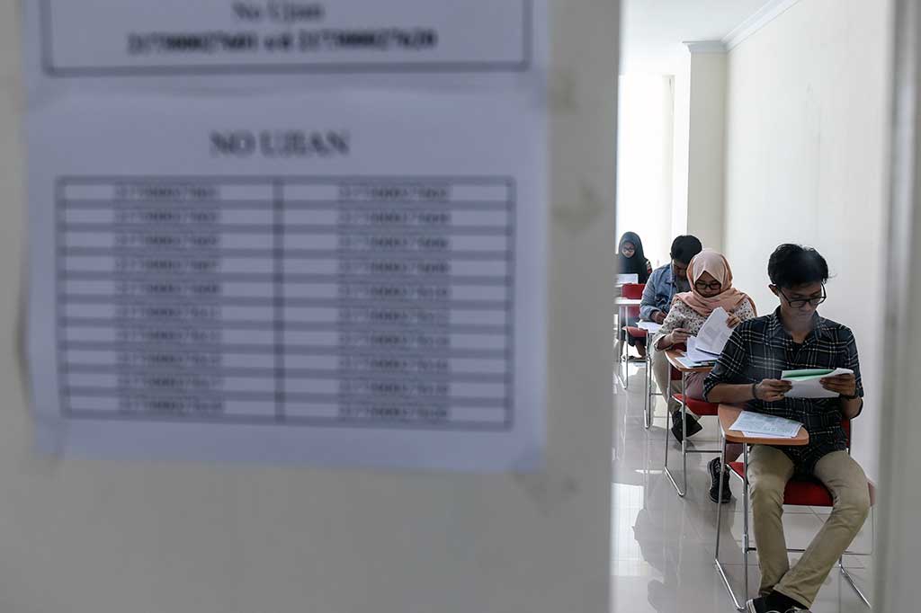 Ujian SBMPTN 2017 diikuti sebanyak 797.023 peserta, terdiri dari peserta tes berbasis kertas sebanyak 776.163 peserta dan 20.860 peserta mengikuti tes berbasis komputer.